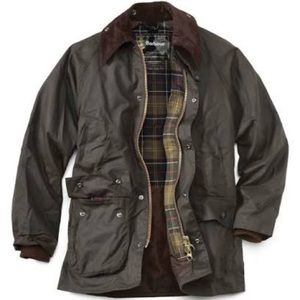 Barbour Classic Bedale Waxed Men's Jacket Olive Size 38R